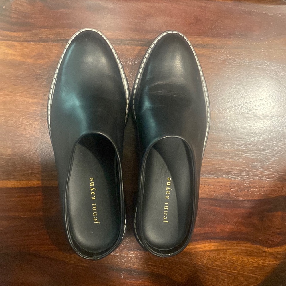 Jenni Kayne Leather Lug Mules